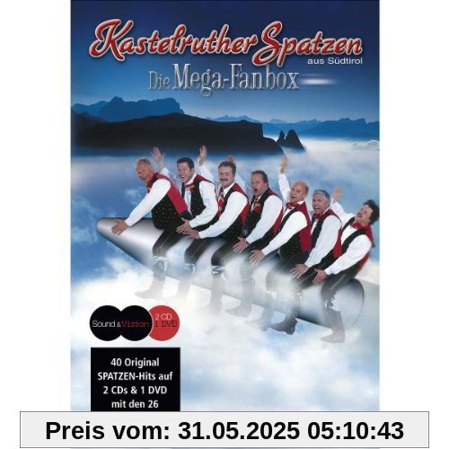 Die Kastelruther Spatzen Mega-Fanbox(Sound+Vision) von Kastelruther Spatzen