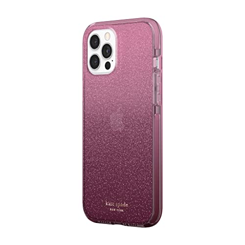 Kate Spade Defensive Hartschale für iPhone 12 Pro Max, Glitzer, Ombré-Magenta, Violett Kate Spade Defensive Hartschale für iPhone 12 Pro Max, Glitzer, Ombré-Magenta, Violett von Kate Spade New York