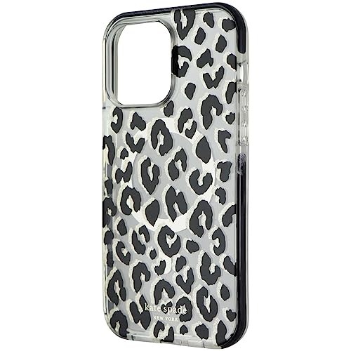 Kate Spade Defensive Hülle für MagSafe für iPhone 14 Pro Max - City Leopard von Kate Spade New York