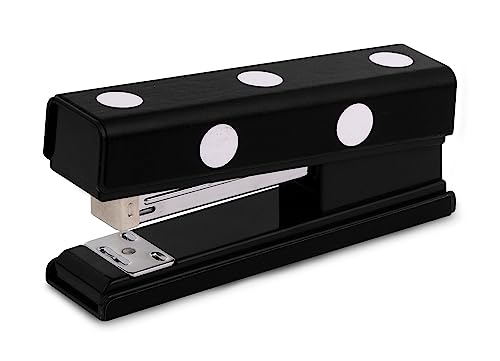 Kate Spade New York Black Stapler, Cute Stapler for Office or Home, Decorative Desk Accessory, Picture Dot von Kate Spade New York