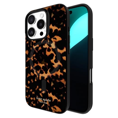 Kate Spade New York iPhone 16 Pro Hülle - Kompatibel mit MagSafe - Designer Handyhülle - Schildkröte von Kate Spade New York