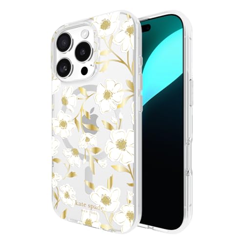 Kate Spade New York Schutzhülle für iPhone 16 Pro – kompatibel mit MagSafe – Designer-Handyhülle – Sonnenschein-Blumen-Edelsteine Kate Spade New York Schutzhülle für iPhone 16 Pro – kompatibel mit MagSafe – Designer-Handyhülle – Sonnenschein-Blumen-Edelsteine von Kate Spade New York