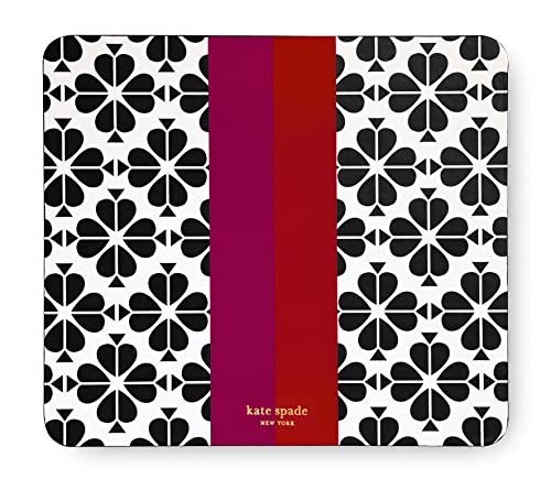 kate spade new york Kunstleder-Mauspad, 22,9 x 20,3 cm, Mauspad mit rutschfester Rückseite, niedliches Mauspad für Schreibtisch, Spaten-Blumenstreifen kate spade new york Kunstleder-Mauspad, 22,9 x 20,3 cm, Mauspad mit rutschfester Rückseite, niedliches Mauspad für Schreibtisch, Spaten-Blumenstreifen von Kate Spade New York