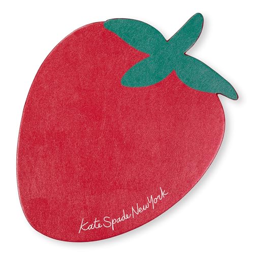 kate spade new york Kunstleder-Mauspad, 27,3 x 19,7 cm, Mauspad mit rutschfester Rückseite, niedliches Mauspad für Schreibtisch, Erdbeere kate spade new york Kunstleder-Mauspad, 27,3 x 19,7 cm, Mauspad mit rutschfester Rückseite, niedliches Mauspad für Schreibtisch, Erdbeere von Kate Spade New York