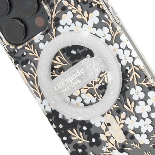 kate spade new york Magnetischer Handy-Schlaufengriff – abnehmbar und zusammenklappbar – funkelndes Silber kate spade new york Magnetischer Handy-Schlaufengriff – abnehmbar und zusammenklappbar – funkelndes Silber von Kate Spade New York