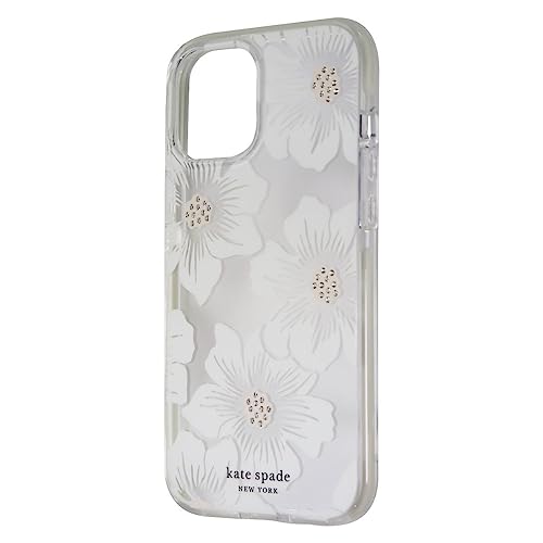 kate spade new york Protective Hardshell Case for iPhone 12 Pro Max - Hollyhock Floral Clear/Cream with Stones kate spade new york Protective Hardshell Case for iPhone 12 Pro Max - Hollyhock Floral Clear/Cream with Stones von Kate Spade New York