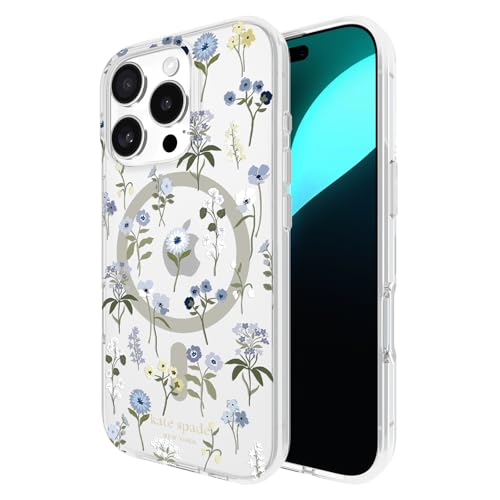 kate spade new york Schutzhülle für iPhone 16 Pro – kompatibel mit MagSafe – Designer-Handyhülle – Precious Bloom kate spade new york Schutzhülle für iPhone 16 Pro – kompatibel mit MagSafe – Designer-Handyhülle – Precious Bloom von Kate Spade New York