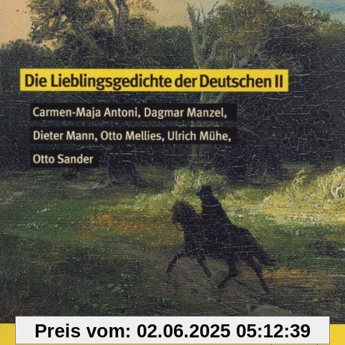 Die Lieblingsgedichte der Deutschen 2. CD Die Lieblingsgedichte der Deutschen 2. CD von Katharina Thalbach
