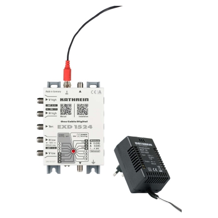 EXD 1524  - Einkabel-Multischalter 5-862+300-2350 MHz EXD 1524 von Kathrein