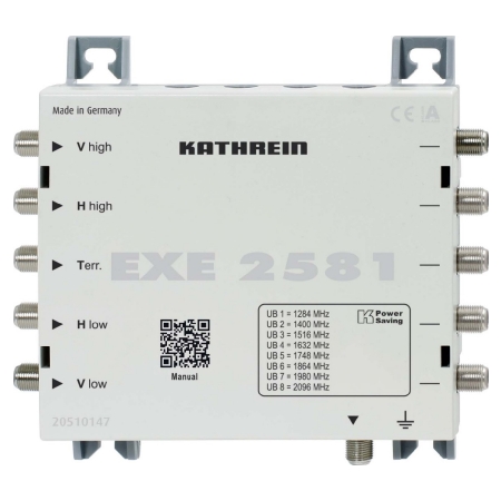 EXE 2581  - Multischalter 5 auf 4/8 kaskadierb EXE 2581 von Kathrein