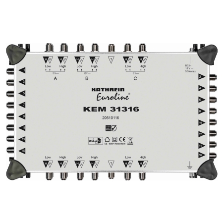 KEM 31316  - Multischalter 13 auf 16 kaskadierb KEM 31316 von Kathrein