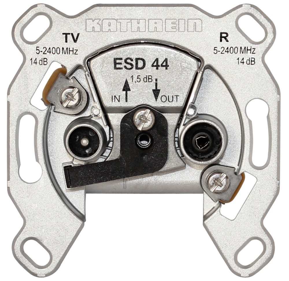Kathrein BK-Steckdose 2fach ESD 44 274418 Kathrein BK-Steckdose 2fach ESD 44 274418 von Kathrein
