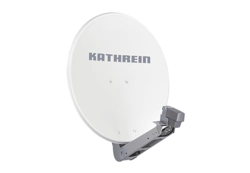 Kathrein CAS 70ws Single Set bestehend aus Sat-Antenne CAS 06 Weiss + LNB UAS 571 Single Kathrein CAS 70ws Single Set bestehend aus Sat-Antenne CAS 06 Weiss + LNB UAS 571 Single von Kathrein