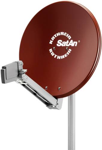 Kathrein CAS 80 SAT Antenne 75cm Reflektormaterial: Aluminium Rot, Braun von Kathrein