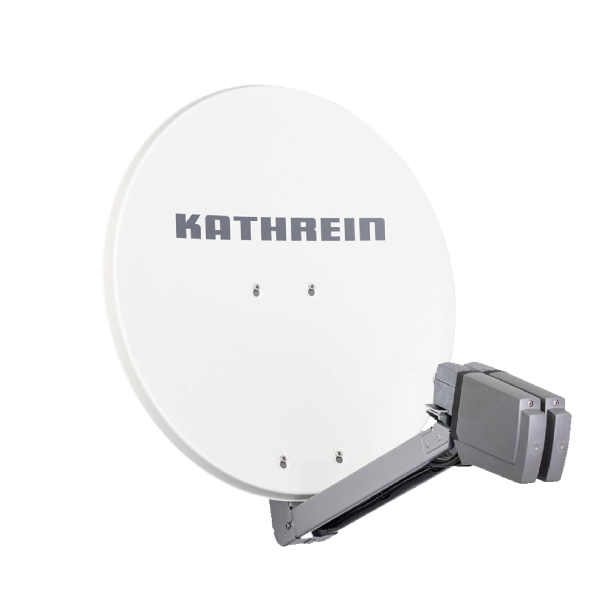 Kathrein CAS 80 Sat-Antenne weiß (we) 4 Teilnehmer von Kathrein