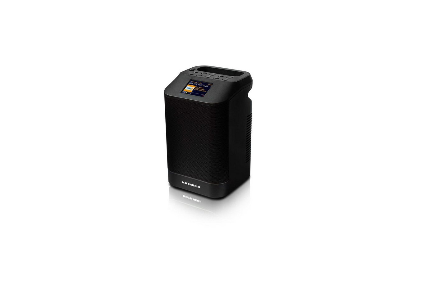 Kathrein DAB+ 10 tower Digitalradio (DAB) (Digitalradio (DAB), FM-Tuner mit RDS, Internetradio, 7 W, Bluetooth, App-Steuerung, WLAN-Konnektivität) von Kathrein