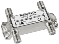 Kathrein EAD 04/G, 75 Ohm, 5 - 1218 MHz, Silber, Zink, F, 73,6 mm von Kathrein