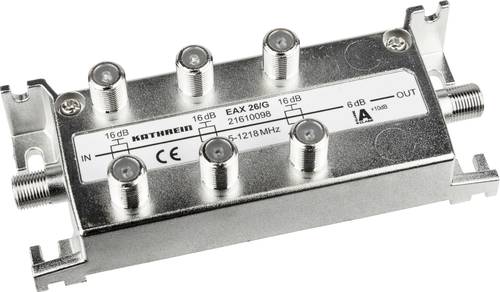 Kathrein EAX 26/G Kabel-TV Verteiler 4-fach 5 - 1218MHz von Kathrein