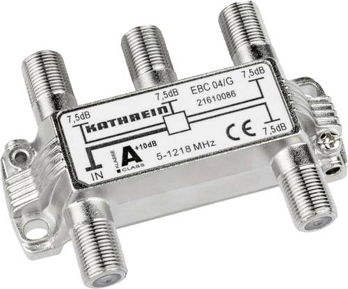 Kathrein EBC 04/G Kabel-TV Verteiler 4-fach 5 - 1218MHz von Kathrein