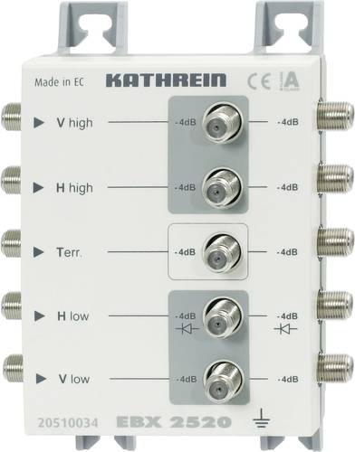 Kathrein EBX 2520 SAT-Verteiler 2-fach 5 - 862MHz, 950 -2150MHz von Kathrein
