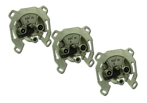Kathrein ESC 30 3-fach Sat-Enddose - 3 Stück Kathrein ESC 30 3-fach Sat-Enddose - 3 Stück von Kathrein