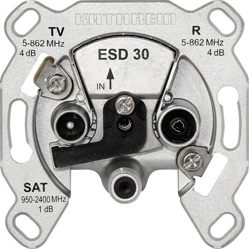 Kathrein ESD 30 Antennendose SAT, TV, UKW Unterputz von Kathrein