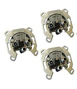 Kathrein ESD 32 SAT-Antennendose 3-fach TWIN - 3 Stück von Kathrein