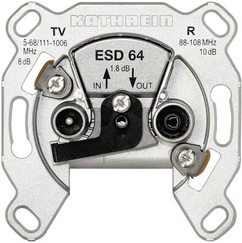 Kathrein ESD 64 Antennendose TV, UKW Unterputz Durchschleifdose von Kathrein