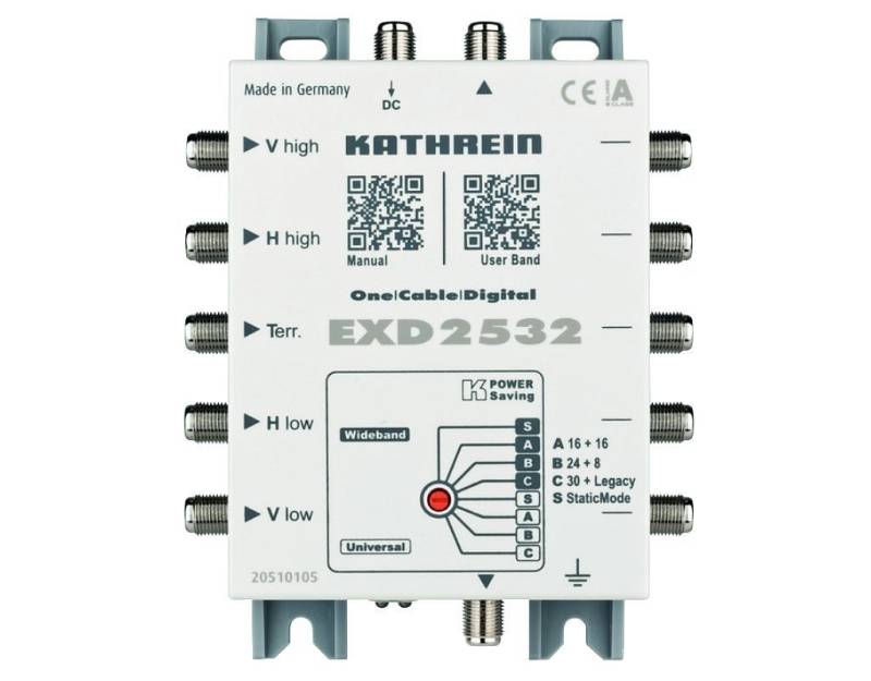 Kathrein EXD 2532 Einkabel-Multischalter zur Anlagenerweiterung von Kathrein