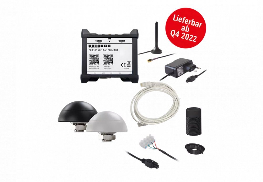 Kathrein Kathrein CAR 160 WiFi Duo 5G Kathrein MiMo weiß WLAN-Access Point von Kathrein