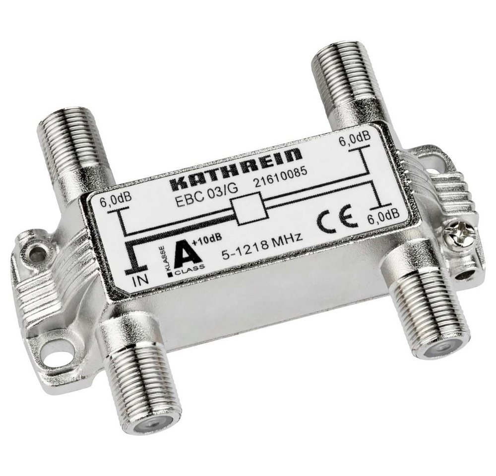 Kathrein Kathrein EBC 03/G Kabel-TV Abzweiger 3-fach 5 - 1218 MHz TV-Kabel Kathrein Kathrein EBC 03/G Kabel-TV Abzweiger 3-fach 5 - 1218 MHz TV-Kabel von Kathrein