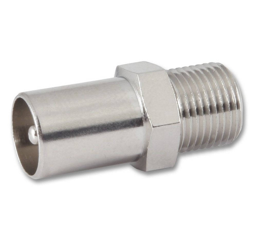 Kathrein Kathrein EMU 09 F-Stecker silber F-Übergang. TV-Adapter Stecker/Buchse zu F-Übergang Kathrein Kathrein EMU 09 F-Stecker silber F-Übergang. TV-Adapter Stecker/Buchse zu F-Übergang von Kathrein