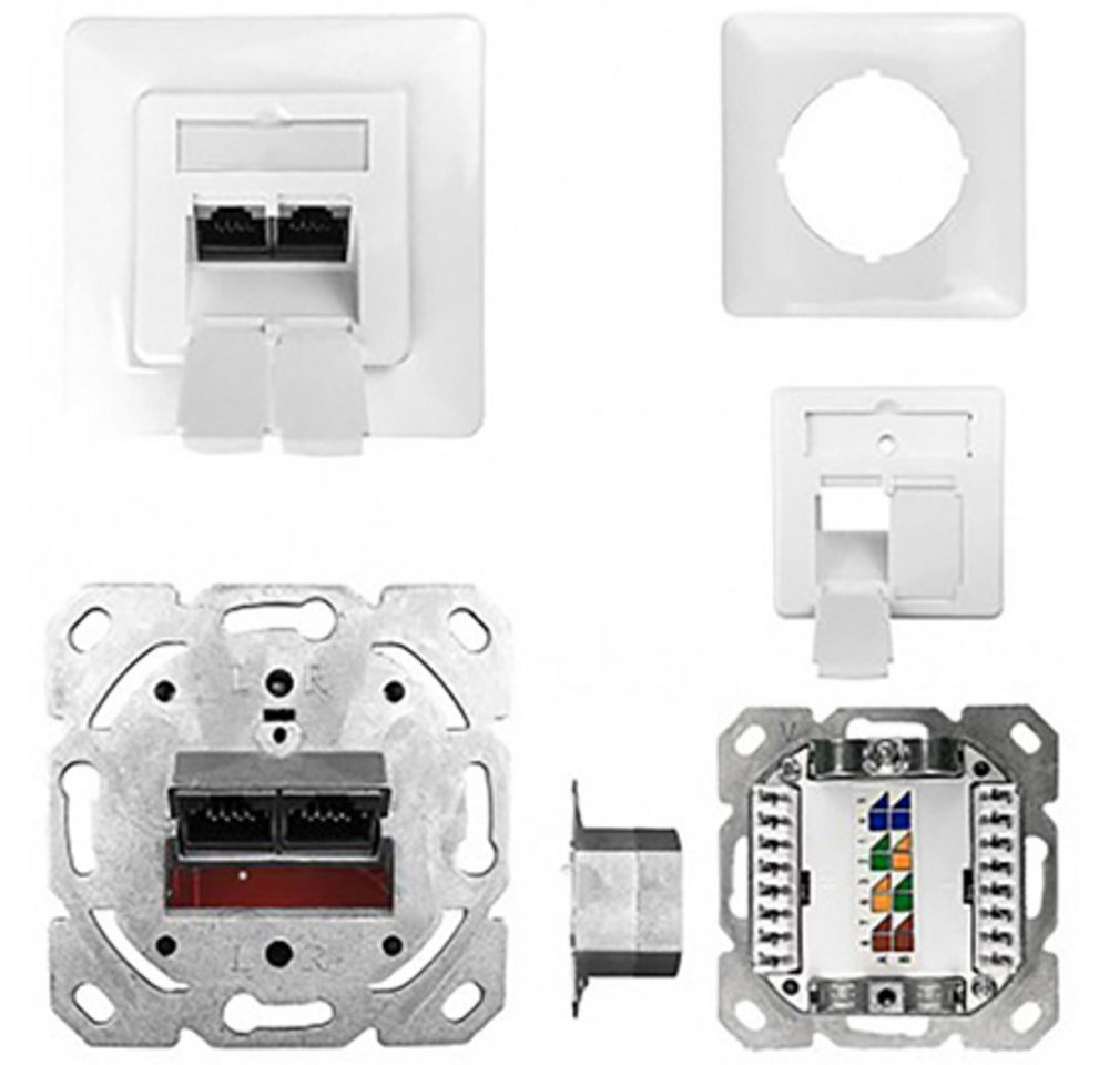 Kathrein Kathrein ESN 100 Netzwerkdose Unterputz Einsatz mit Zentralplatte und Netzwerk-Adapter Kathrein Kathrein ESN 100 Netzwerkdose Unterputz Einsatz mit Zentralplatte und Netzwerk-Adapter von Kathrein
