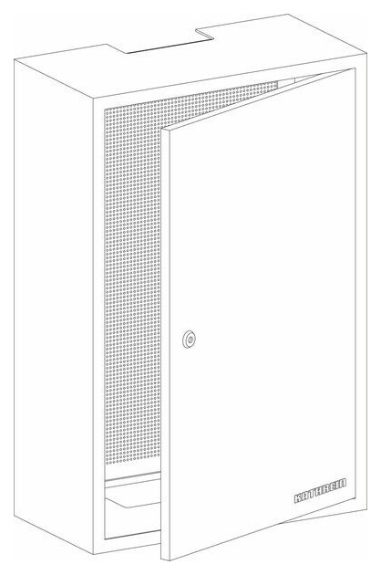 Kathrein MS 6060 Montageschrank m.LMR 600x600x200 von Kathrein