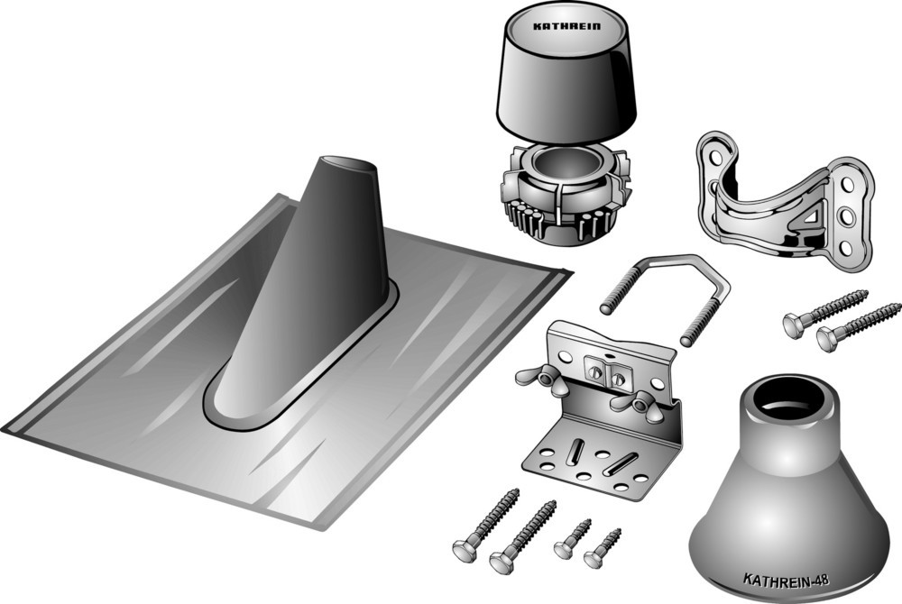 Kathrein Mast-Montage-Set ZTS 148 20410074 Kathrein Mast-Montage-Set ZTS 148 20410074 von Kathrein
