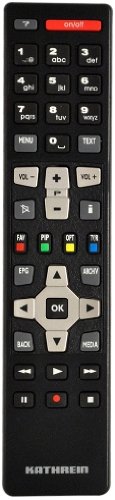 Kathrein Fernbedienung RC 674 schwarz für Fernseher, Set-Top-Box, Audio/Video Receiver Kathrein Fernbedienung RC 674 schwarz für Fernseher, Set-Top-Box, Audio/Video Receiver von Kathrein