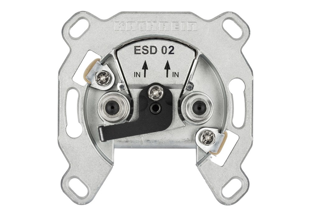 Kathrein SAT-Steckdose 2fach ESD 02 211500001 Kathrein SAT-Steckdose 2fach ESD 02 211500001 von Kathrein