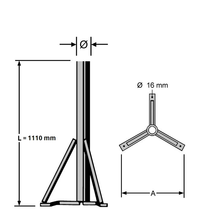 Kathrein Standfuß ZAS 15 218603 Kathrein Standfuß ZAS 15 218603 von Kathrein