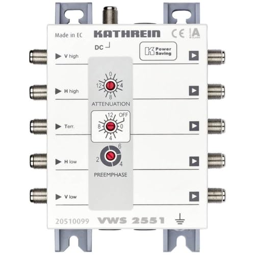 Kathrein VWS 2551 SAT-Verstärker 4-Fach 16 dB von Kathrein