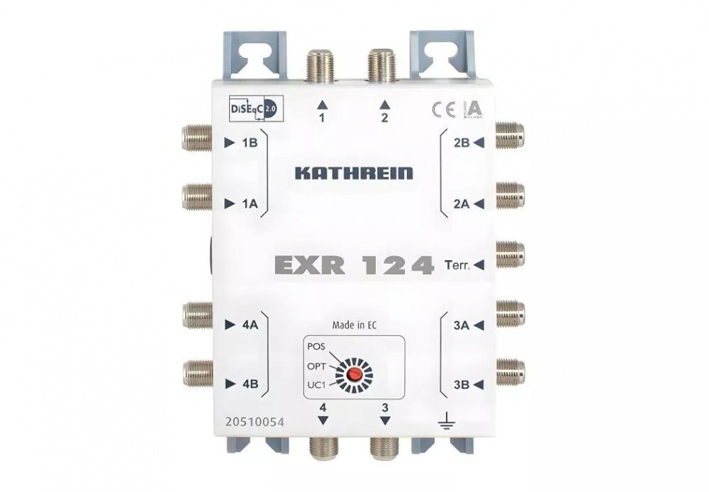 Kathrein Verteiler Kathrein EXR 124 DiSEqC Umschaltmatrix 4x2 auf 4 von Kathrein