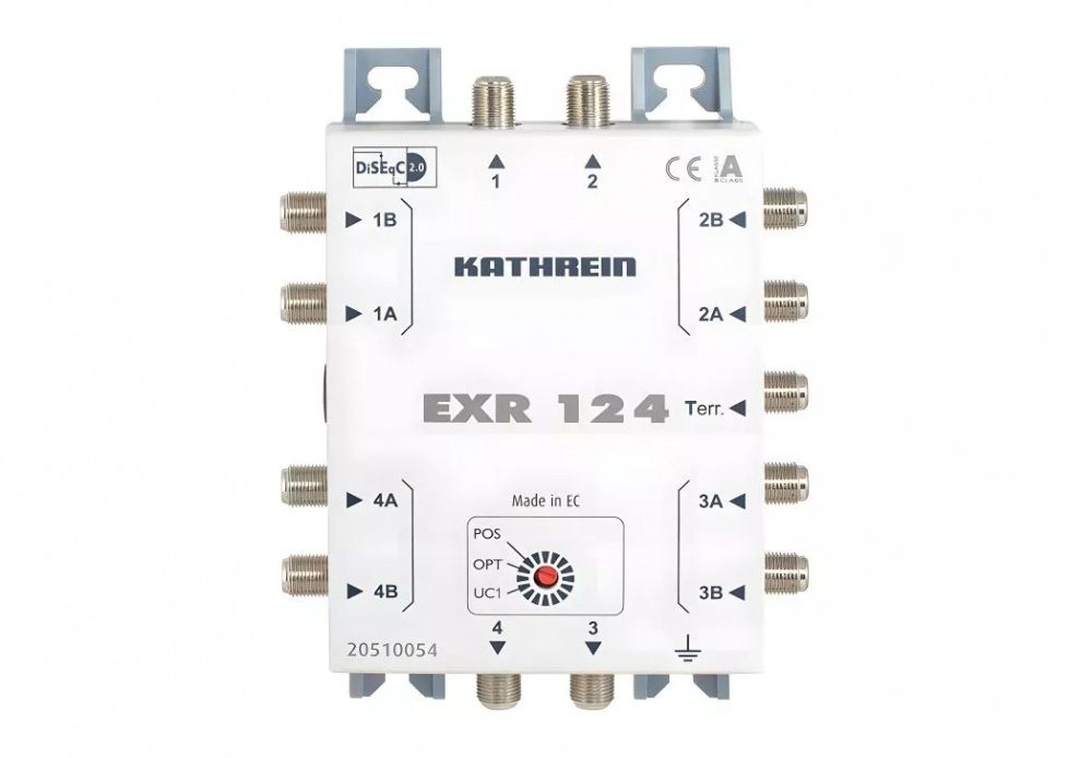 Kathrein Verteiler Kathrein EXR 124 DiSEqC Umschaltmatrix 4x2 auf 4 Kathrein Verteiler Kathrein EXR 124 DiSEqC Umschaltmatrix 4x2 auf 4 von Kathrein