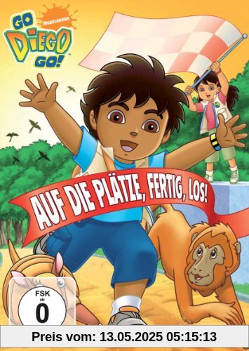 Go, Diego! Go! - Auf die Plätze, fertig, los! von Katie McWane