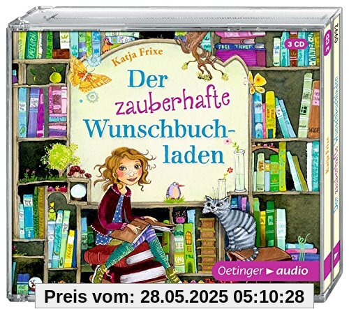 Der zauberhafte Wunschbuchladen (3 CD): Band 1, ungekürzte Lesung, ca. 175 min. von Katja Frixe