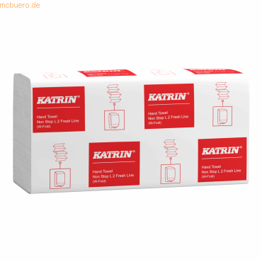 Katrin Papierhandtuch Non Stop Fresh Line 95193 2-lagig 25x135 Blatt Katrin Papierhandtuch Non Stop Fresh Line 95193 2-lagig 25x135 Blatt von Katrin