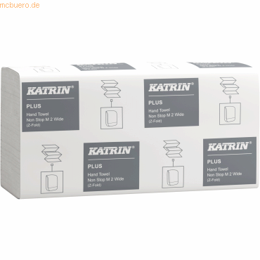 Katrin Papierhandtuch Plus Non Stop M2 wide 61587 2-lagig weiß 2.400 B von Katrin