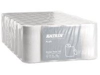 Køkkenrulle Katrin Plus 2-lags 12 m hvid - (28 ruller pr. karton) von Katrin