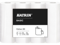 Küchenrolle Katrin Basic 90 2-lagig 24,6 m Natur,8 pk x 4 rl/krt von Katrin