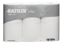 Toilettenpapier Katrin Plus 360 weiß 50m 18100 2-lagig 42Rollen/Karton - (42 Rollen pro Karton) von Katrin