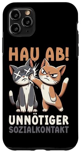 Hau Ab Unnötiger Sozialkontakt Katze Anime Katzenliebhaber Hülle für iPhone 11 Pro Max Hau Ab Unnötiger Sozialkontakt Katze Anime Katzenliebhaber Hülle für iPhone 11 Pro Max von Katze Tier Lustiger Sarkasmus Sarkastische Sprüche