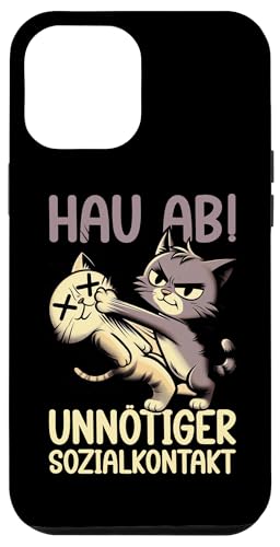 Hau Ab Unnötiger Sozialkontakt Katze Anime Katzenliebhaber Hülle für iPhone 12 Pro Max Hau Ab Unnötiger Sozialkontakt Katze Anime Katzenliebhaber Hülle für iPhone 12 Pro Max von Katze Tier Lustiger Sarkasmus Sarkastische Sprüche